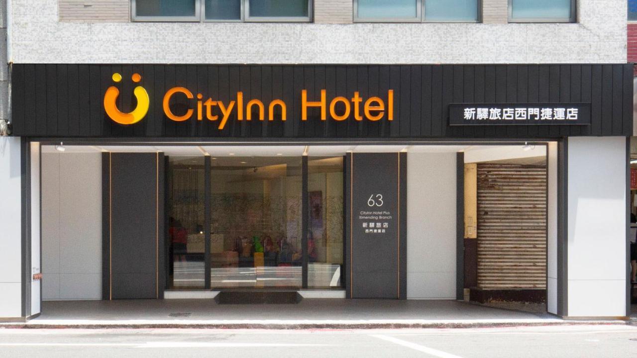 Cityinn Hotel Plus - Ximending Branch Taipei Exteriör bild
